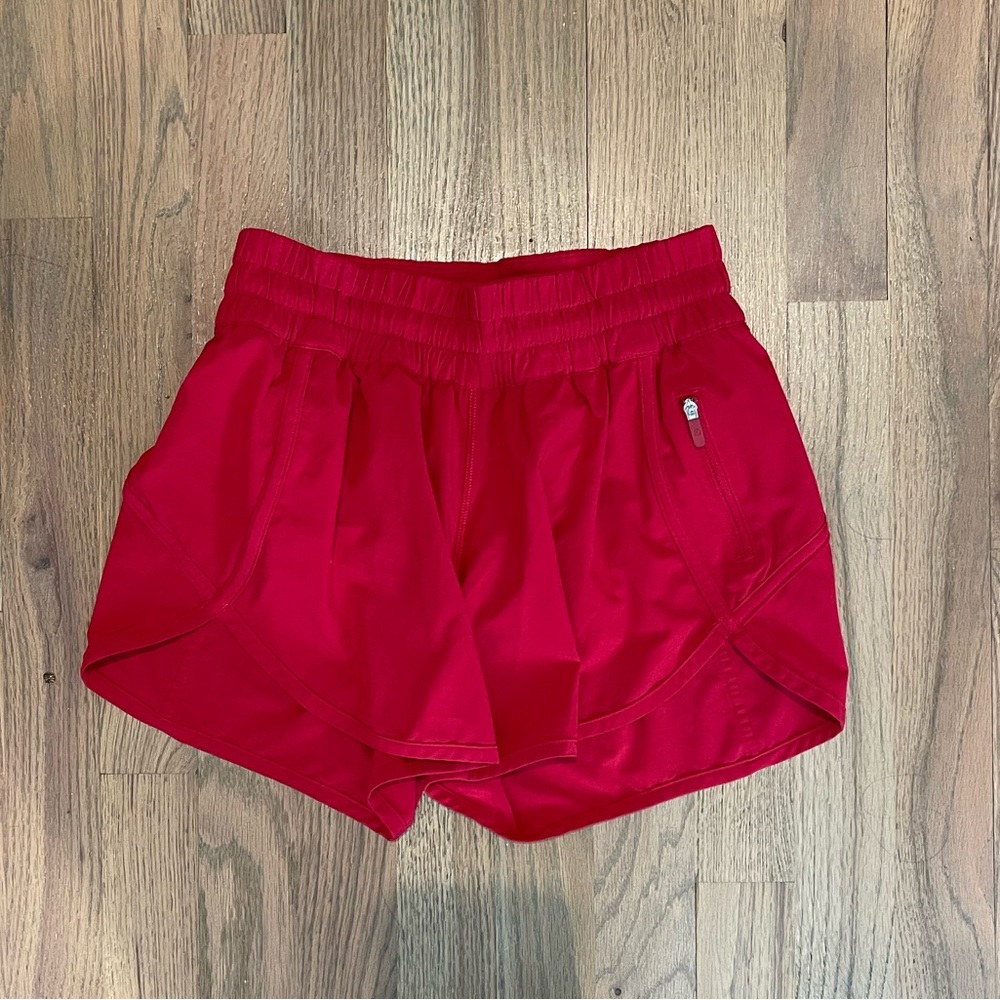 Hotty Totty Lowrise Short Dark Red Sz 4